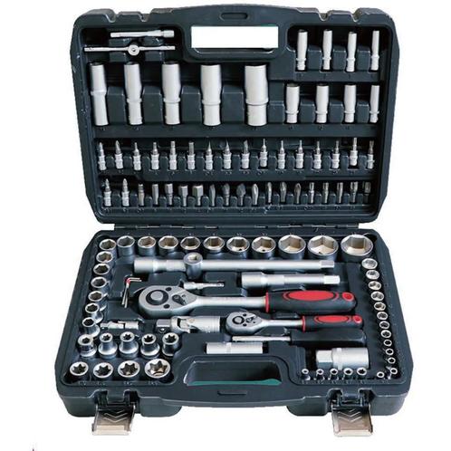 Stark's Dopsleutelset - 108-delig - Compleet Gereedschap voo, Doe-het-zelf en Verbouw, Gereedschap | Handgereedschap, Nieuw, Ophalen of Verzenden