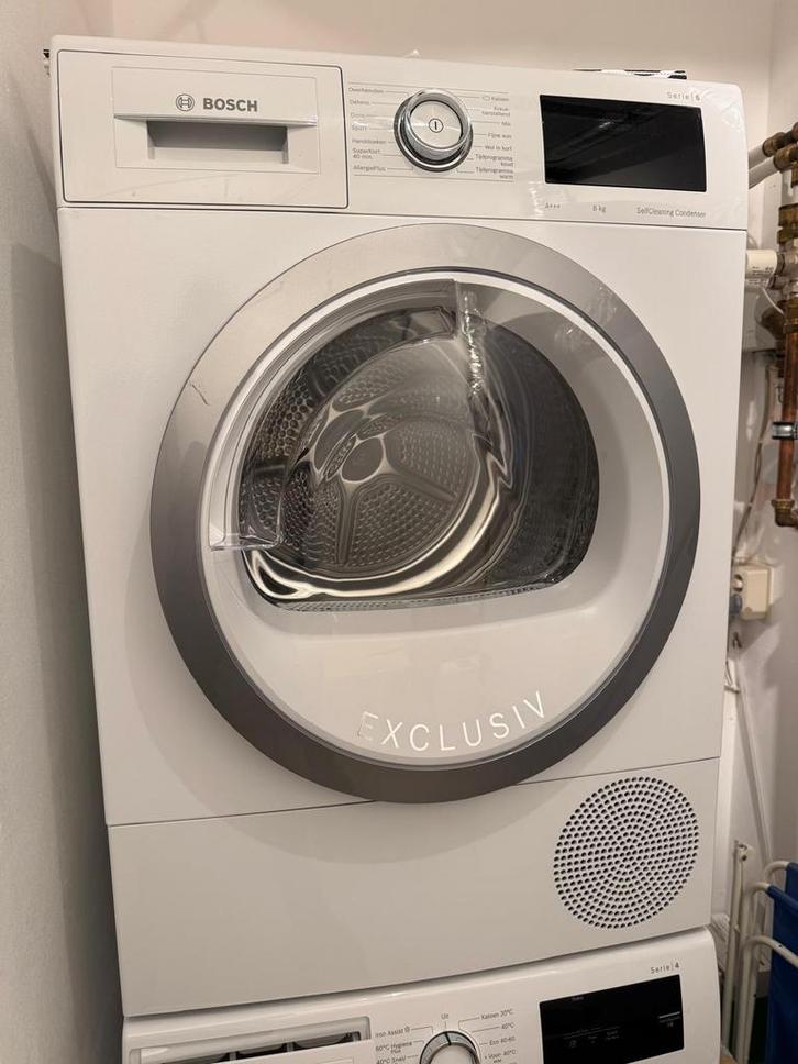 ZGAN Bosch warmtepompdroger, Witgoed en Apparatuur, Wasdrogers, Zo goed als nieuw, Overige typen, Voorlader, 8 tot 10 kg, Minder dan 85 cm