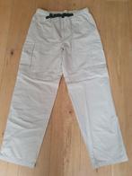 Beige katoenen afritsbroek XL., Beige, Ophalen of Verzenden, Lang, Gedragen