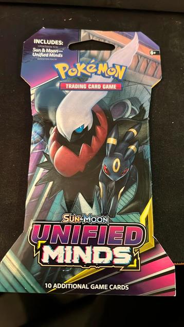 Sun&Moom Unified Minds Sleeved Booster Pack beschikbaar voor biedingen