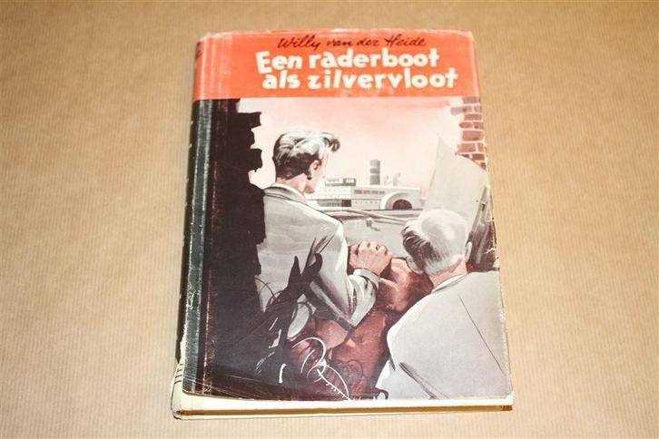Een raderboot als zilvervloot - v/d Heide - met stofomslag, Boeken, Kinderboeken | Jeugd | 13 jaar en ouder, Gelezen, Ophalen of Verzenden