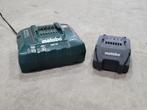 Metabo accu 18v en oplader, Ophalen of Verzenden, Gebruikt, Boor- en Schroefmachine