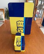 Roka bakkerij blikken rechthoekig groot + klein blik nieuw, Verzamelen, Blikken, Ophalen, Nieuw, Koek(jes), Overige merken