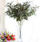 Kunst Olijf Tak / Kunstplant Olijven Plant Bladeren Olijftak, Huis en Inrichting, Woonaccessoires | Kunstplanten en Kunstbloemen