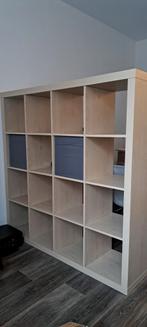 Kallax vakken kast Ikea 147x147 lichteiken kleur, Huis en Inrichting, Ophalen, Met plank(en), 100 tot 150 cm, 100 tot 150 cm