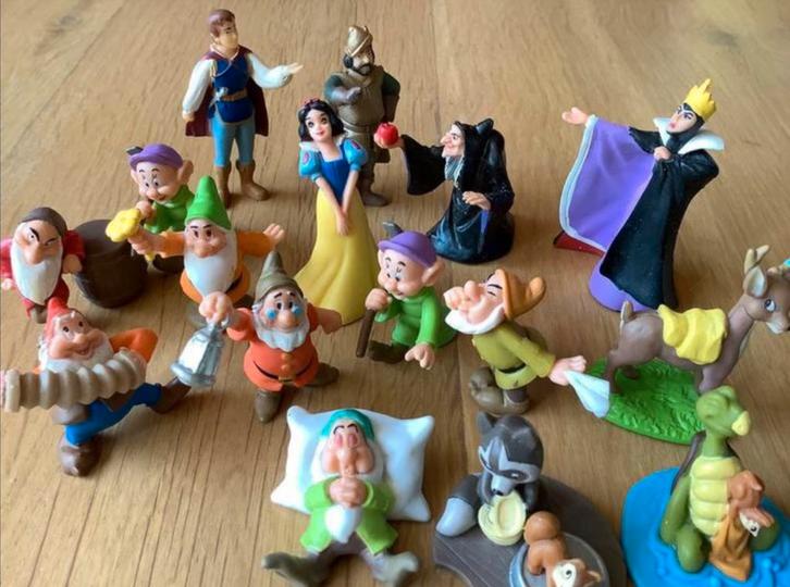 Verzamel losse poppetjes Sneeuwwitje en 7 dwergen Disney AH, Verzamelen, Poppetjes en Figuurtjes, Nieuw, Ophalen of Verzenden