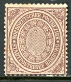 Noord Duitse Bond 12-pf - Hamburg, Postzegels en Munten, Postzegels | Europa | Duitsland, Ophalen of Verzenden, Duitse Keizerrijk