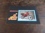 Honda XL125R XL250R XL500R folder brochure, Ophalen of Verzenden, Honda