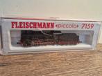 Fleischmann Picolo 7159 DRG Stoomlocomotief N, Fleischmann, Ophalen of Verzenden, Zo goed als nieuw, Analoog