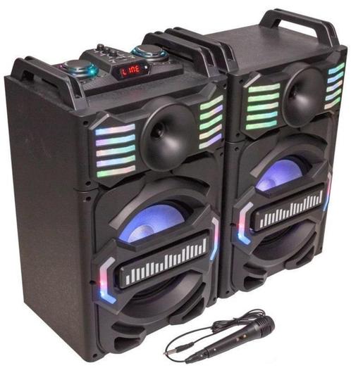 PARTY SOUND DJ GELUIDSYSTEEM MET USB, BLUETOOTH, MICRO-SD, Audio, Tv en Foto, Karaoke-apparatuur, Nieuw, Overige typen, Ophalen of Verzenden