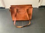 Vintage Leren Handtas Original Western Bag, Ophalen of Verzenden, Gebruikt, Bruin, Handtas