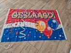 Geslaagd vlag met touw, Diversen, Vlaggen en Wimpels, Ophalen of Verzenden, Zo goed als nieuw