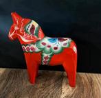 RED DALA HORSE, 13CM, NILS OLSSON, Ophalen of Verzenden, Zo goed als nieuw