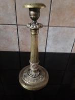 Oude  Kandelaar Empire  stijle, Antiek en Kunst, Antiek | Kandelaars, Ophalen of Verzenden, Koper of Brons