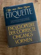 Etiquette encyclopedie, Ophalen of Verzenden, Gelezen