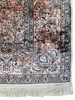 Handmade Persian wool Kashmir carpet medallion 255x360cm, Persian Perzisch vintage Kashmir oosters hype, 200 cm of meer, Ophalen of Verzenden
