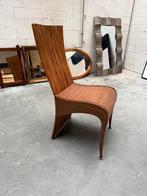 4 Vintage Bamboe Manou Ratan Stoelen art nouveau art deco, Antiek en Kunst, Ophalen