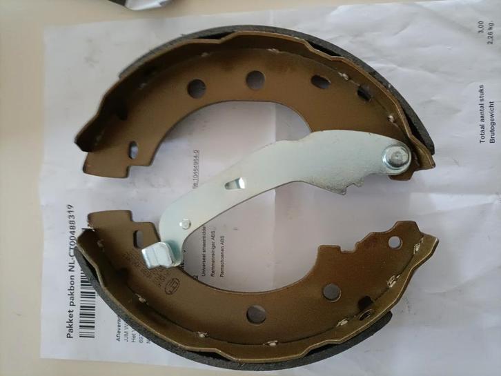 Remschoenen achter Renault Kangoo en Nissan Qasqai, Auto-onderdelen, Remmen en Aandrijving, Nissan, Renault, Nieuw, Ophalen of Verzenden