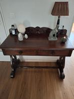 Antieke sidetable, Ophalen, 100 tot 150 cm, Zo goed als nieuw, Rechthoekig