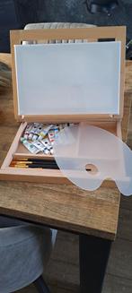 Schildersezel tafelmodel 25 delig, Hobby en Vrije tijd, Schilderen, Ophalen of Verzenden, Nieuw, Ezel