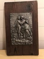 Metalen romantische wanddecoratie, Ophalen of Verzenden, Zo goed als nieuw