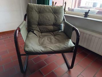 Vinatge fauteuil / buizenstoel,  scandinavisch beschikbaar voor biedingen