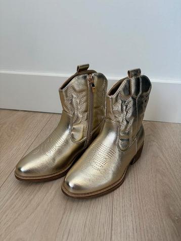Nieuw! Gouden cowboylaarzen mt 29 beschikbaar voor biedingen
