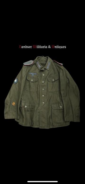 WH M42 Afrikakorps artillerie gebrigsjäger jas beschikbaar voor biedingen