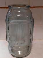 Grote Vaas Paaseiland Moai Tiki, Overige kleuren, Ophalen of Verzenden, Minder dan 50 cm, Glas