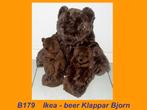 B179 Beer - Ikea Klappar moeder met tweeling beertjes, Kinderen en Baby's, Speelgoed | Knuffels en Pluche, Ophalen, Zo goed als nieuw