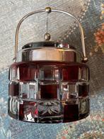 Kristallen suikerpot antiek bonboniere kristal, Ophalen of Verzenden