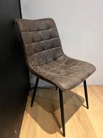 Eetkamerstoel tim bruin kunstleder nieuw uit voorraad, Huis en Inrichting, Stoelen, Bruin, Nieuw, Ophalen of Verzenden, Metaal