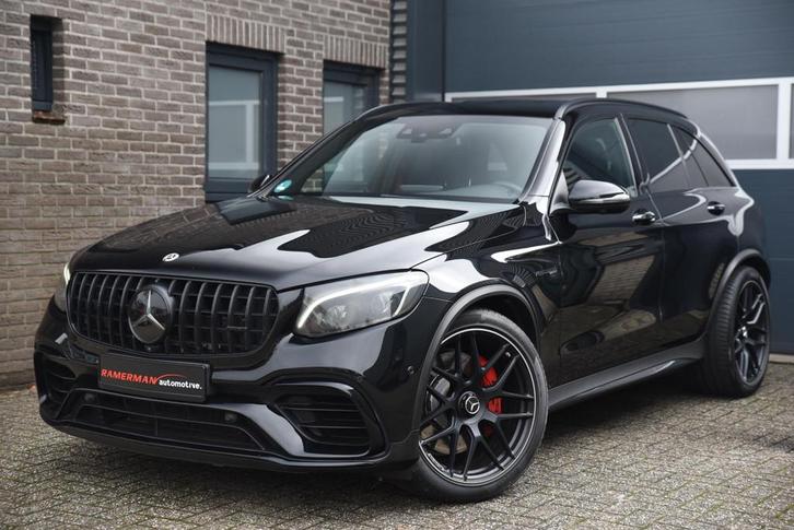 Mercedes-Benz GLC-klasse AMG 63 S 4MATIC+ |Burmester|Pano|Tr, Auto's, Mercedes-Benz, Bedrijf, Te koop, GLC, 360° camera, 4x4, ABS