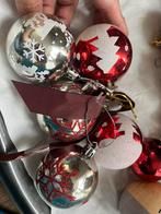 Caluwe artisan kerstballen setje 5, Ophalen of Verzenden, Zo goed als nieuw