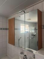 Spiegelkast eventueel met badmeubel, Huis en Inrichting, Badkamer | Complete badkamers, Ophalen, Gebruikt