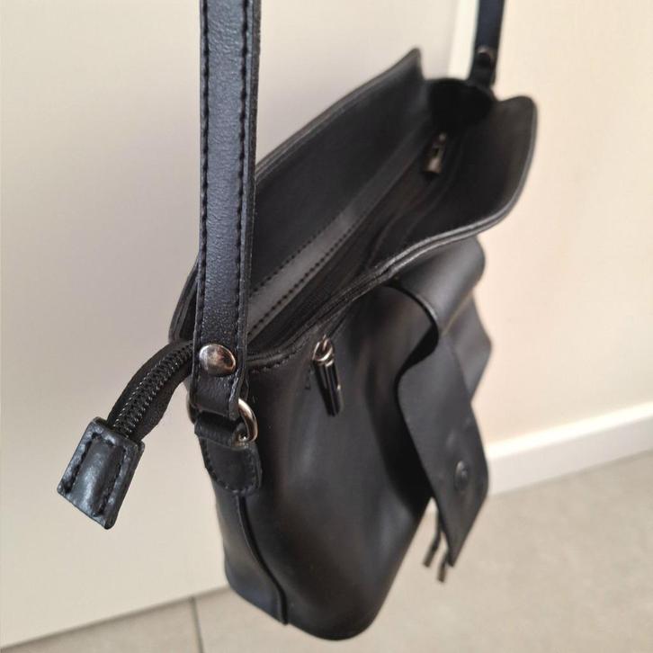 Kerstidee! Zgan Borse in Pelle Schoudertas Genuine Leather, Sieraden, Tassen en Uiterlijk, Tassen | Damestassen, Zo goed als nieuw