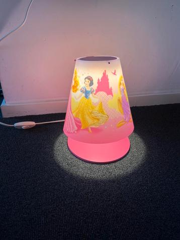 Philips Disney Princess tafellamp met LEDLamp roze