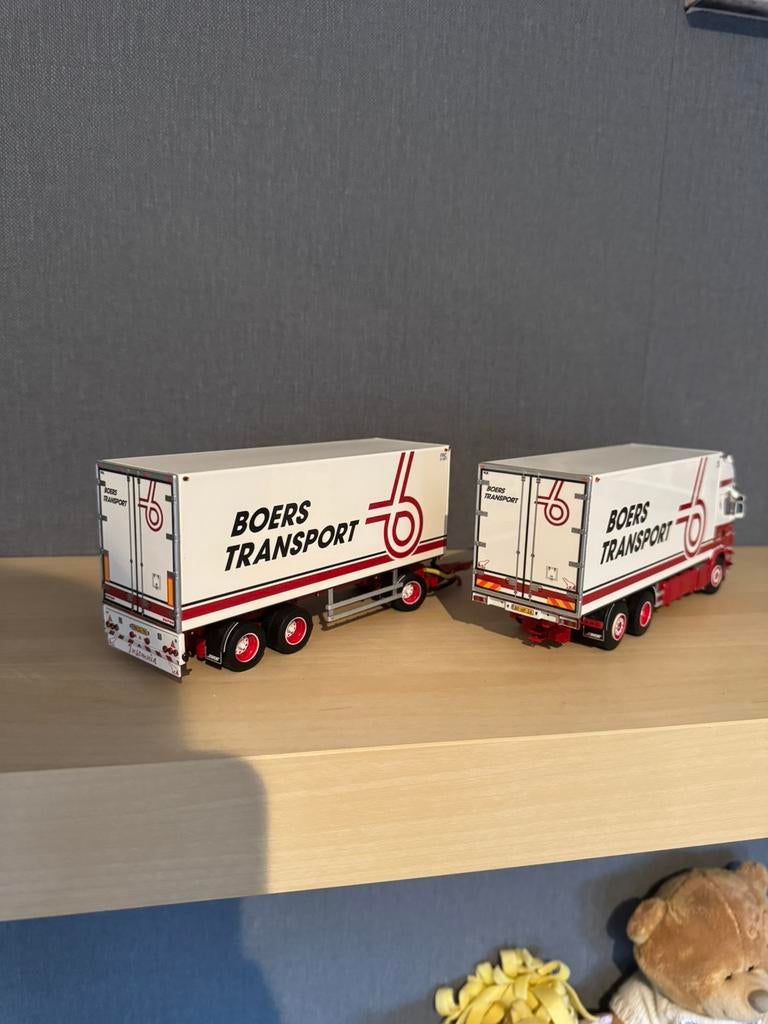 WSI Boers, Hobby en Vrije tijd, Modelauto's | 1:50, Ophalen, Zo goed als nieuw, Bus of Vrachtwagen, Wsi