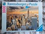 Ravensburger puzzel   New York  1000 stukjes, Ophalen of Verzenden, 500 t/m 1500 stukjes, Legpuzzel, Zo goed als nieuw