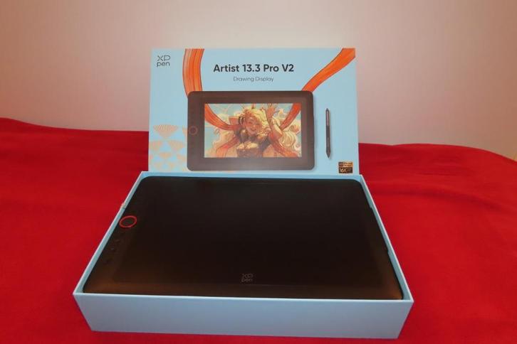 XP-pen Artist 13.3 Pro V2, Computers en Software, Tekentablets, Zo goed als nieuw, Bedraad, Ophalen of Verzenden