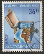 Hongarije 48, watermanagement CEPT, Postzegels en Munten, Postzegels | Europa | Hongarije, Verzenden, Gestempeld