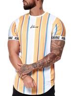 SALES|! 2167 Geel gestreept t-shirt M, Ophalen of Verzenden, Nieuw, Maat 48/50 (M), Geel