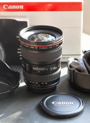Canon EF 17-40 mm f/4 L USM beschikbaar voor biedingen
