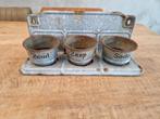 Emaille Zand Zeep Soda set, Antiek en Kunst, Ophalen of Verzenden