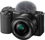 Sony ZV-E 10 + E PZ 16-50mm f/3.5-5.6 OSS Nieuw & Garantie!, Ophalen of Verzenden, Nieuw, Sony