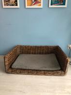 Rotan hondenmand XL met kussen, Ophalen, Zo goed als nieuw, Overige
