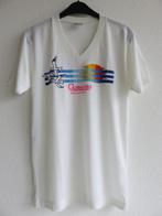 Wit toeristisch Curacao t-shirt maat M 38 40, Maat 38/40 (M), Ophalen of Verzenden, Wit, Zo goed als nieuw