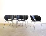 5x Vitra Tom Vac stoel zwart door Ron Arad, Ophalen, Modern design, Molenakkerstraat 10b, Zwart