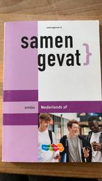 vmbo - Nederlands 2F - samengevat, Ophalen, Zo goed als nieuw, VMBO, Nederlands