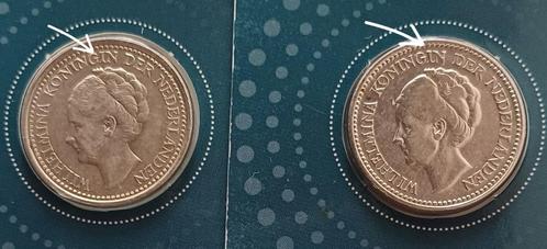 Wilhelmina ½ Gulden 1921 -1930 in C.C. (6 st.) + 1929 B !!, Postzegels en Munten, Munten | Nederland, Setje, ½ gulden, Koningin Wilhelmina